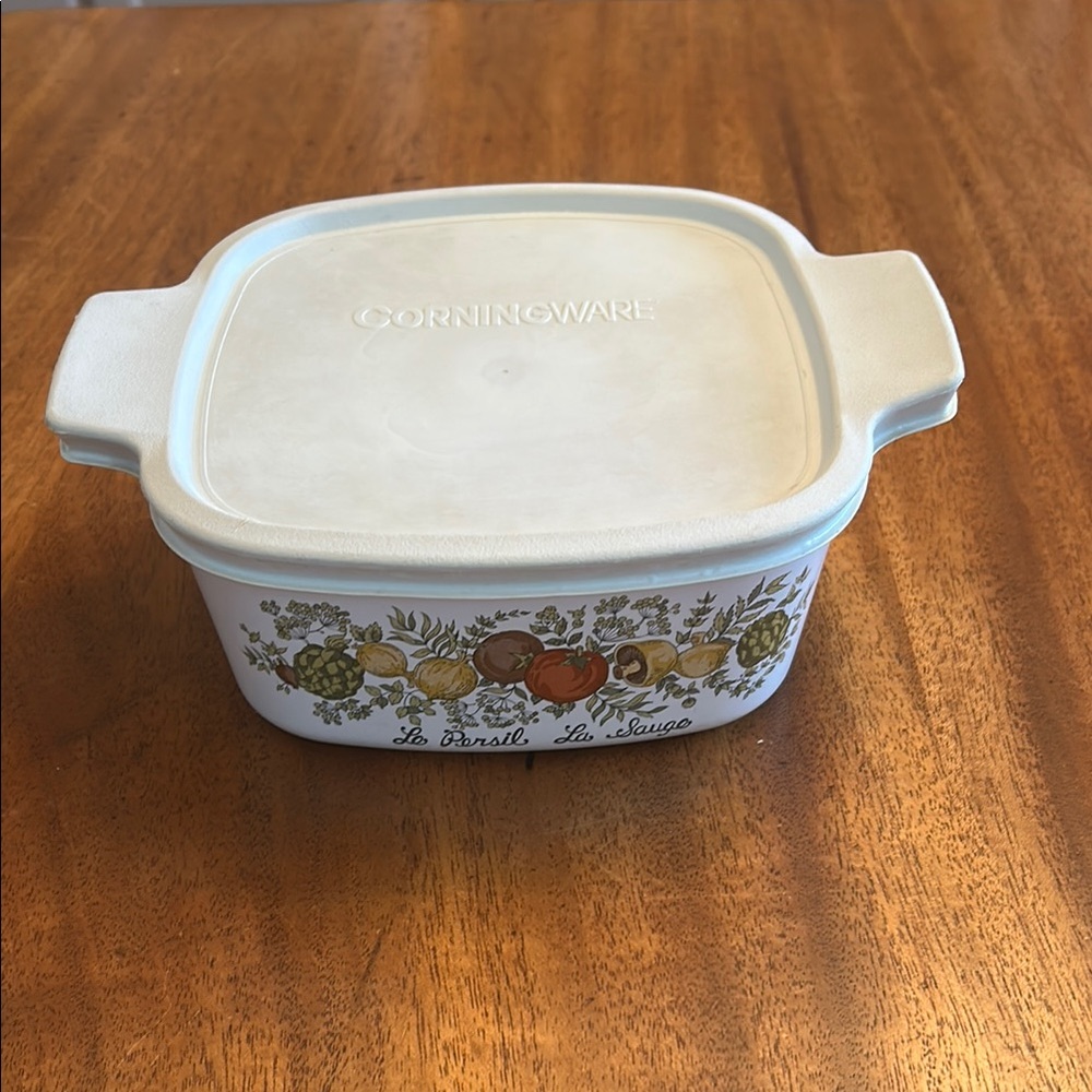 CorningWare White Casserole Dish with Lid